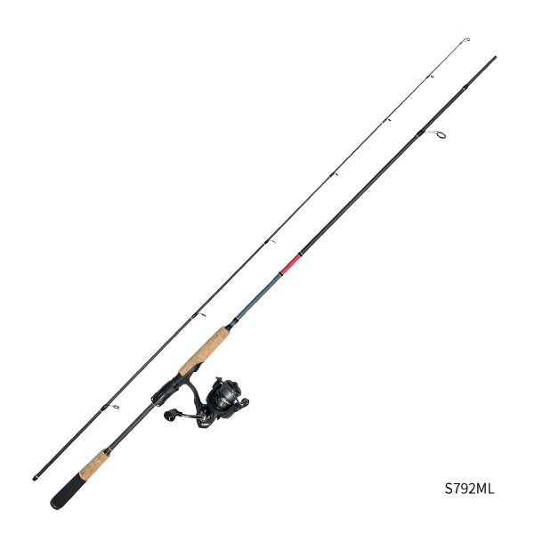 KULIA  SHORE  VERSATILE  SET【2ピースルアーロッドとPEライン付スピニングリールのセット】(S792ML)